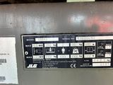 a label on the back of a machine that is not working