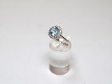 an image of a ring with a blue topaz stone on a white surface