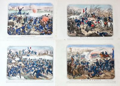plusieurs images de la bataille de Waterloo et de la bataille de Waterloo