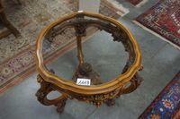 Jolie table d'appoint de style rococo - richement sculptée -… (photo 3)