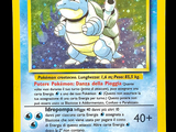 the pokemon card has a picture of a pokemon character on it