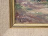 a picture of a painting on the wall of a room