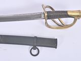 two different types of swords on a white surface