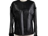 a black leather jacket on a mannequin mannequin mannequin mannequin mannequin mannequin mannequin mannequin manne