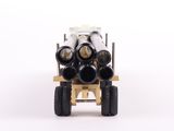 a toy truck with a bunch of wine bottles on it
