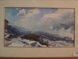 une image d'une peinture exposée dans une vitrine
