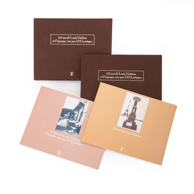 Louis VUITTON - Ensemble de deux coffrets " 125 ans de Louis…