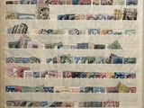 a picture of a picture of a piece of paper with stamps on it