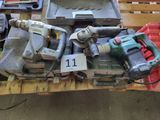 many tools that are sitting on a pallet