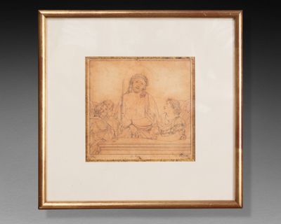 Johann Friedrich OVERBECK (1789-1869), attribué à. Ecce Homo