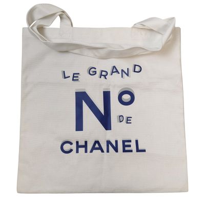 Tote bag en coton CHANEL PARFUMS, H.