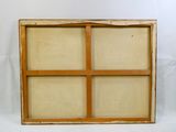 une photo d'une photo représentant une fenêtre à quatre vitres