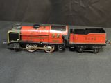 a toy train that is sitting on a table