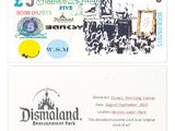 a picture of a business card with a picture of a train on it