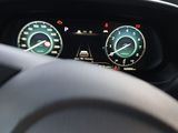 a close up of the dashboard of a car with the gauges on