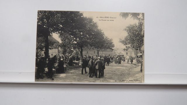 Vallière Le Champ de Foire (Barthel 12). Rare !!! TBE.