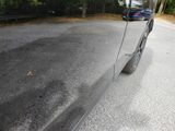 a car that is parked on the side of the road
