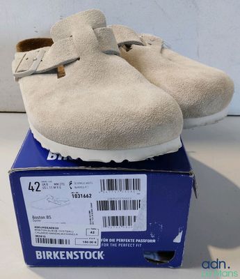 Chaussures Birkenstock « Sued Clogger » neuves, dans leur boîte, taille 42