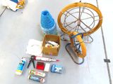 a lot of items that are sitting on the floor