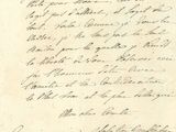 gros plan d'une feuille de papier sur laquelle on peut lire une écriture manuscrite