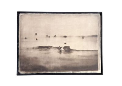 Fabien CAYERE (1970) PHOTOGRAPHIE représentant un surfeur su…