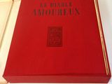 a red box that has a book in it