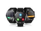 three smart watches with different colors and styles of dials