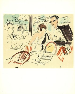 André Dunoyer De Segonzac (1884-1974) D'après - Hommage à Ra…