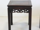 pair of antique chinese side tables