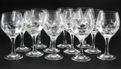 Ensemble de 6 verres à vin blanc et 6 verres à vin rouge en …
