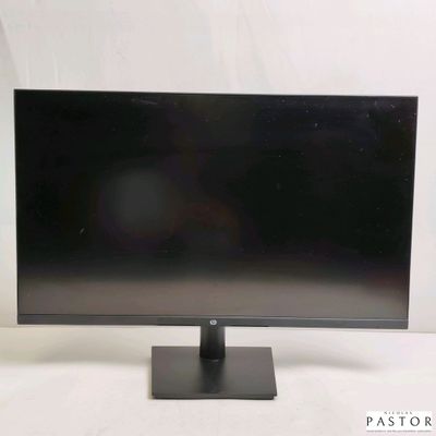un écran d'ordinateur posé sur un support, sur une surface blanche