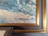 a picture of a painting hanging on a wall
