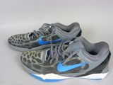 nike air zoom low leopard print grey / blue womens size 9 5