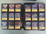 a lot of cards that are sitting on a table