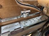 a close up of a car ' s dashboard and dash board
