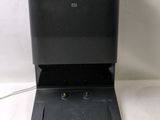 an image of a black laptop computer sitting on top of a white surface