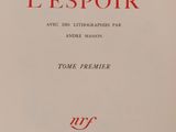 an image of a book with a red title on it
