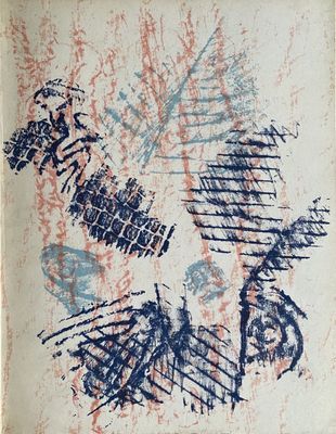 Max Ernst - Oiseau,1964 Lithographie originale sur papier, n…