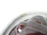 a close up view of a chocolate cake on a plate