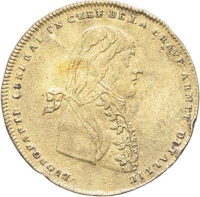 gros plan d'une pièce d'or sur fond blanc