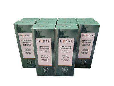 Lot de 10 shampoings régulateur MORAZ, 250 ml - NEUFS - TVA …