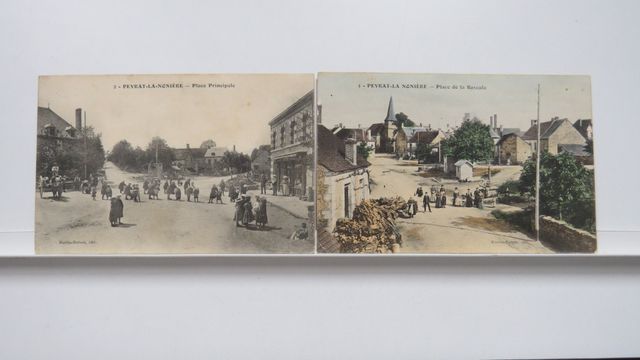 Peyrat-la-Nonière : Lot de 2cpa (Martin-Dubois 2 et 5). TBE.