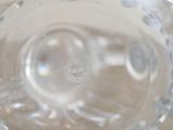 a close up view of a clear bottle of water