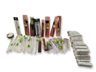 Lot de 60 - VIPL & LANOSSI - Mixte pinceaux maquillage et so…