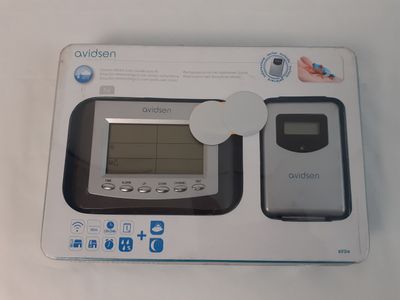 AVIDSEN - Cette station météo avec sonde extérieure affiche …
