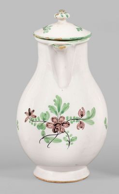 Bouleau Durlacher avec Blumendekor Fayence. Sur l'anneau du …