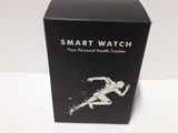 the box for the smart watch is empty and ready to be opened