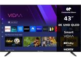 a flat screen tv with a variety of movies on the screen