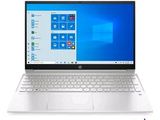a laptop with a windows 10 screen on top of it