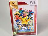 Jeu Nintendo Wii avec sa boîte et son étui posé sur une surface blanche